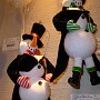 2 tux snowmen